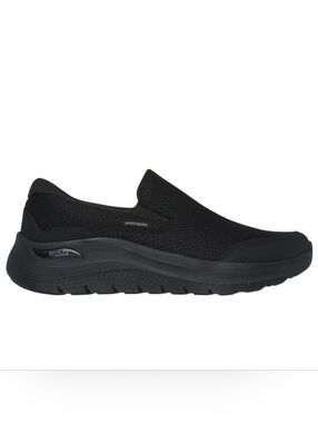 Skechers Mens Arch Fit Banline Oxford Slip On Shoes Sneakers Size 9